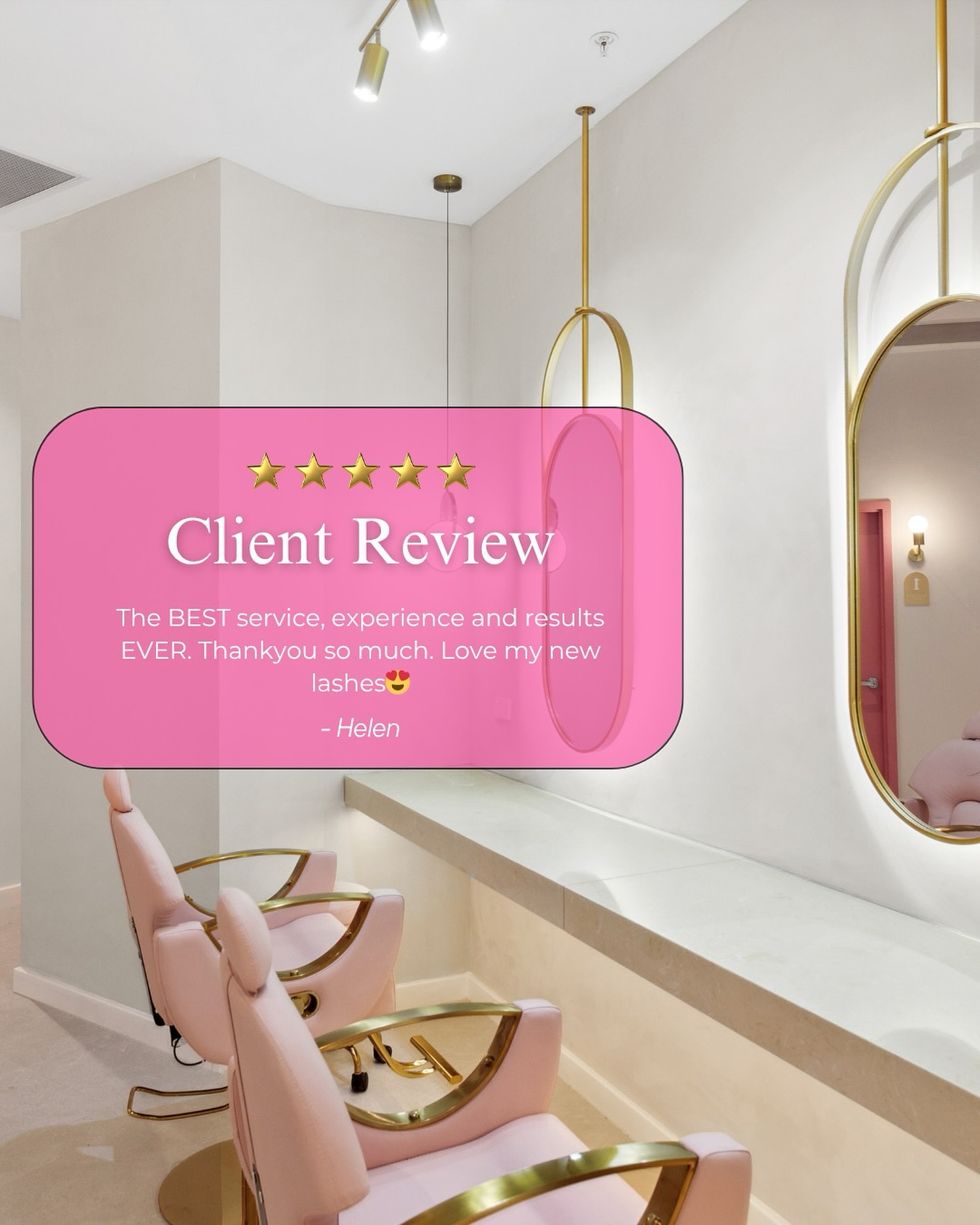 ✨ Client Love Spotlight ✨
There’s nothing we adore more than making our clients feel beautiful, confident and cared for 💖
Reading reviews like this reminds us why we do what we do every single day!
⭐️⭐️⭐️⭐️⭐️
“The BEST service, experience and results EVER. Thank you so much. Love my new lashes 😍” – Helen
From the moment you walk in, to the final lash placed, our mission is to give you a luxury experience with results you’ll fall in love with every single time ✨
Thank you Helen for trusting us with your lashes! 💕
📍 Posh Deluxe Salon – Where beauty feels like home
💌 Book your appointment and experience the difference
#PerthLashes #PoshDeluxe #ClientReview #LashExtensionsPerth #LuxurySalon #HappyClients #BeautyExperience #MountPleasantSalon