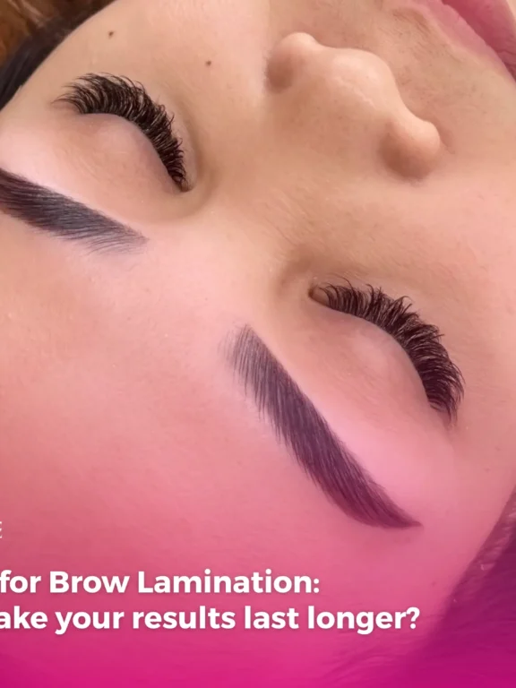 Aftercare for Brow Lamination: How to make your results last longer?