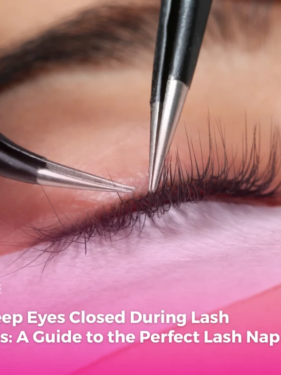 How to Keep Eyes Closed During Lash Extensions: A Guide to the Perfect Lash Nap