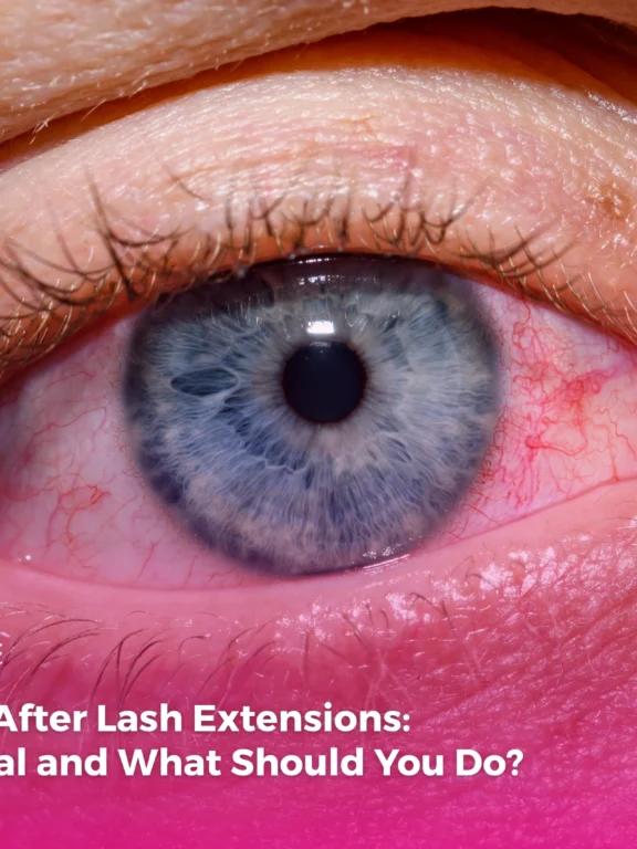 Red Eyes After Lash Extensions: Is It Normal and What Should You Do?