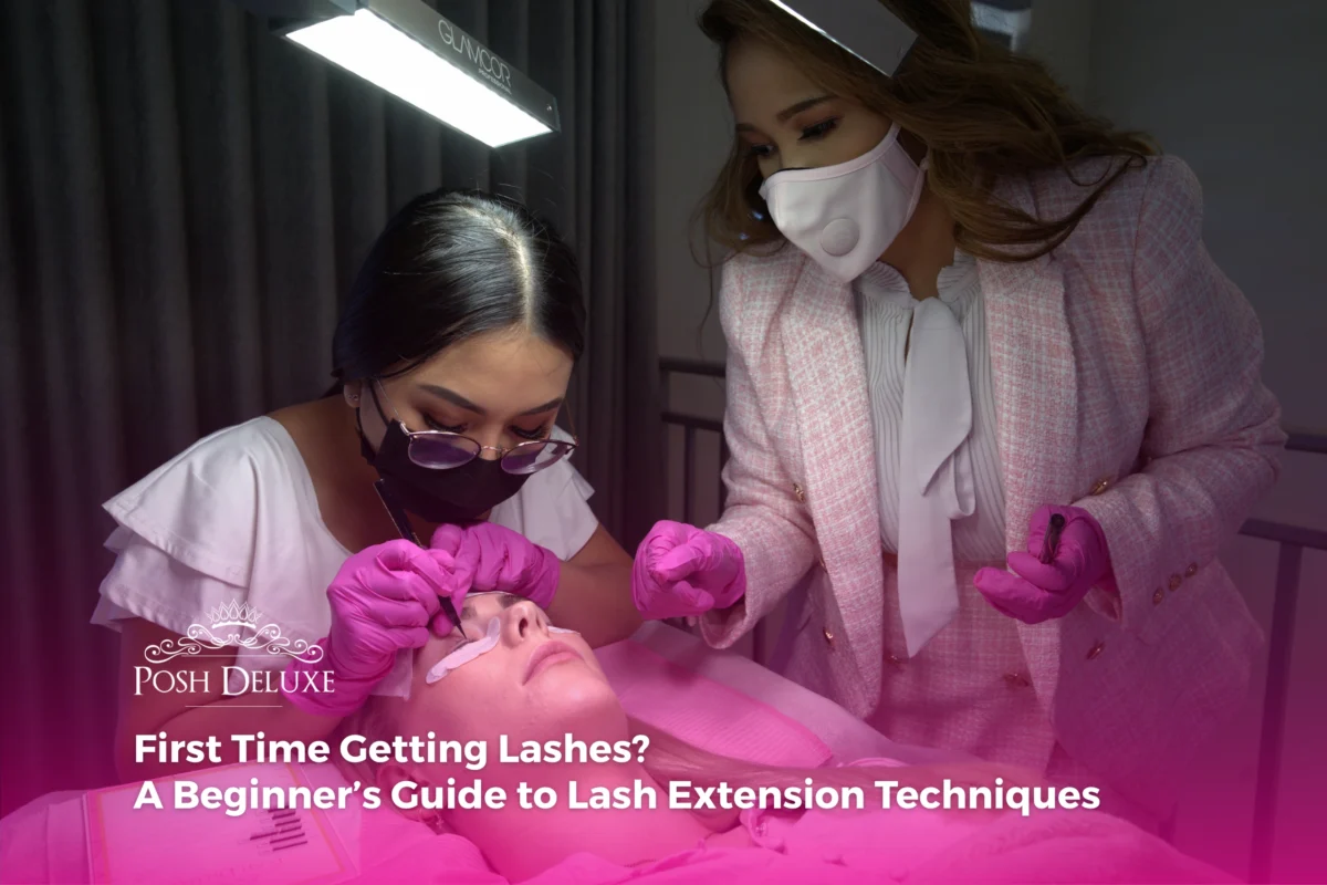 First Time Getting Lashes? A Beginner’s Guide to Lash Extension Techniques