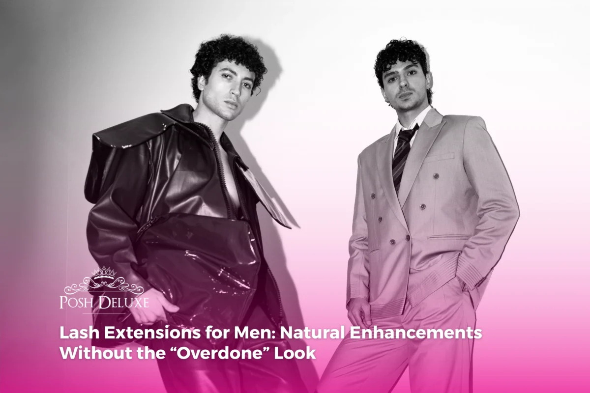 Lash Extensions for Men: Natural Enhancements Without the “Overdone” Look