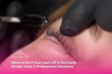 What to Do If Your Lash Lift Is Too Curly: Simple Fixes & Professional Solutions