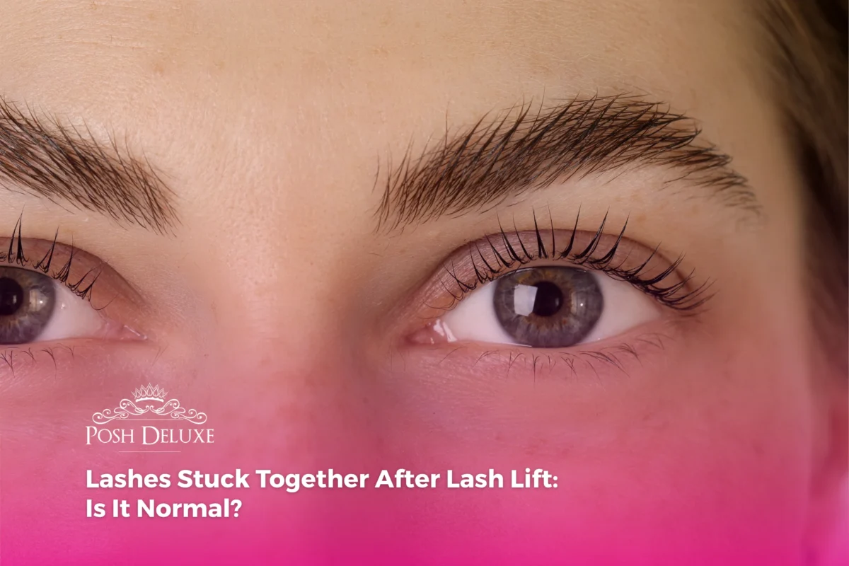 Lashes Stuck Together After Lash Lift: Is It Normal?