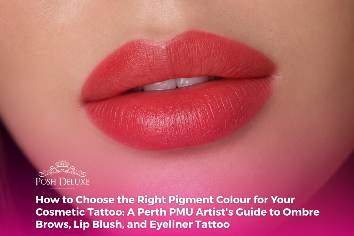 How to Choose the Right Pigment Colour for Your Cosmetic Tattoo: A Perth PMU Artist’s Guide to Ombre Brows, Lip Blush, and Eyeliner Tattoo