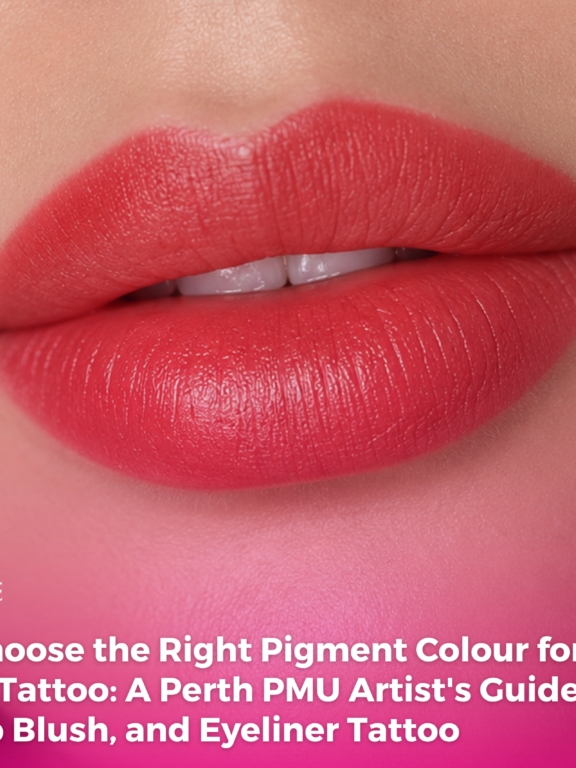 How to Choose the Right Pigment Colour for Your Cosmetic Tattoo: A Perth PMU Artist’s Guide to Ombre Brows, Lip Blush, and Eyeliner Tattoo