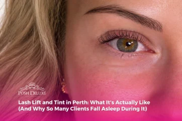 Lash Lift and Tint in Perth: What It’s Actually Like (And Why So Many Clients Fall Asleep During It)