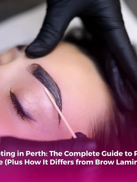 Brow Sculpting in Perth: The Complete Guide to Perfect Brow Shape (Plus How It Differs from Brow Lamination)