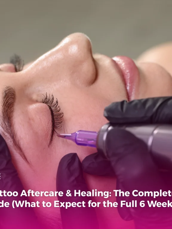 Eyeliner Tattoo Aftercare & Healing: The Complete Perth Day-by-Day Guide (What to Expect for the Full 6 Weeks)